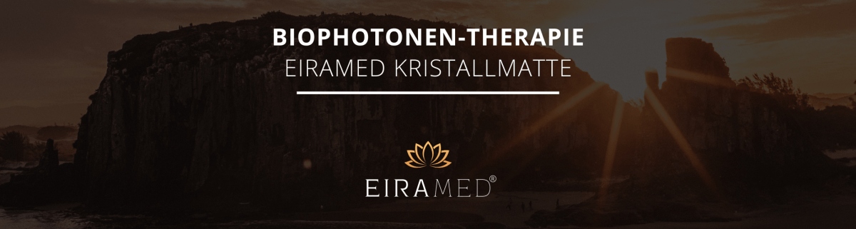 Biophotonen-Therapie mit der EIRAMED® Kristallmatte - EIRAMED
