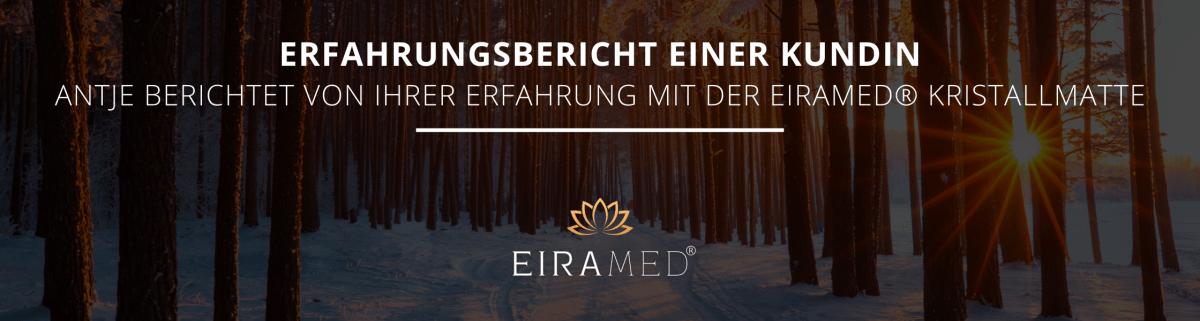 Eine Reise der Heilung und Freude: Antjes transformative Kristallmatte Erfahrungen mit EIRAMED® - EIRAMED